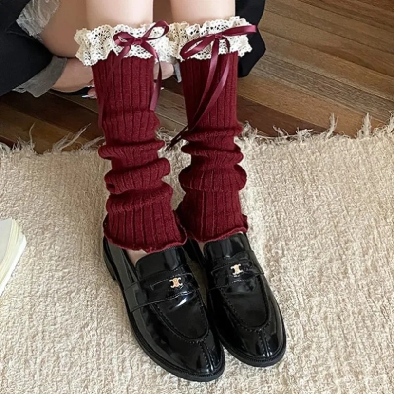 Leg Warmers Ankle Womens Bow W - Thermal Sock Wool review and price
