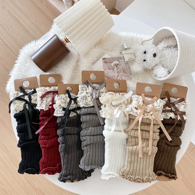 Leg Warmers Ankle Womens Bow W - Thermal Sock Wool review and price