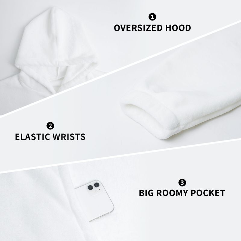 Zebra Stripe Print Wearable Bl - Sherpa Hoodie Fleece review and price