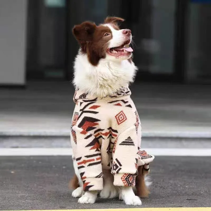 Hooded Dog Coat Winter Warm Th - Sherpa Hoodie Fleece review and price