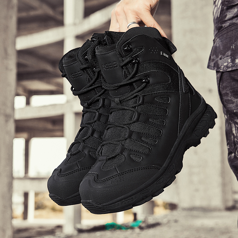Men Tactical Boots Lace Up Bra - Waterproof Winter Boot review and price